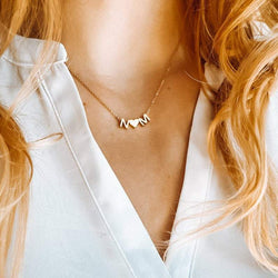AntiqueAccesories Silver Customize Initial Necklace